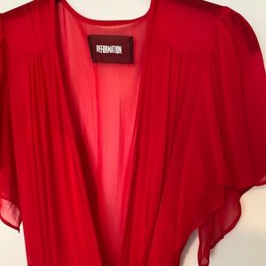 Reformation Wrap Dress